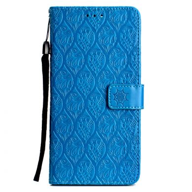 Чехол UniCase Leaf Wallet для Samsung Galaxy A6 2018 (A600) - Baby Blue