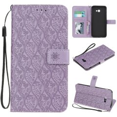 Чохол UniCase Leaf Wallet для Samsung Galaxy J4+ (J415), Purple