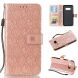 Чехол UniCase Leaf Wallet для Samsung Galaxy S10e (G970) - Rose Gold. Фото 1 из 9