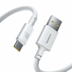 Кабель Baseus New Braided USB to Type-C (100W, 2m) - White