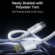 Кабель Baseus New Braided USB to Type-C (100W, 2m) - White
