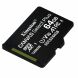 Картка пам`яті Kingston microSDXC 64GB Canvas Select Plus C10 UHS-I R100MB/s - Black