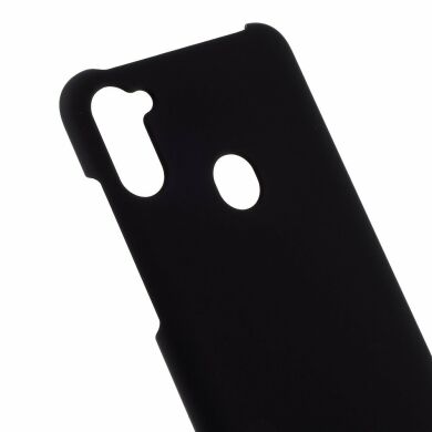 Пластиковый чехол Deexe Hard Shell для Samsung Galaxy A11 (A115) - Black