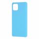 Пластиковый чехол Deexe Hard Shell для Samsung Galaxy A71 (A715) - Baby Blue. Фото 2 из 5