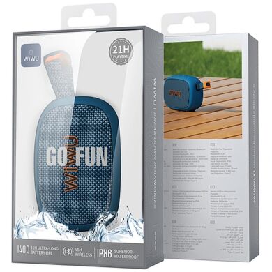 Портативная акустика WiWU H1 GO Fun - Blue