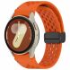 Ремешок Deexe Astra Strap для Samsung Galaxy Watch 4 / 4 Classic / 5 / 5 Pro / 6 / 6 Classic / 7 / FE - Orange. Фото 2 из 7