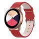 Ремешок Deexe Classic Style для Samsung Watch Active / Active 2 40mm / Active 2 44mm - Red. Фото 1 из 5