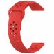 Ремешок Deexe Dot Style для часов с шириной крепления 20мм - Red. Фото 2 из 4