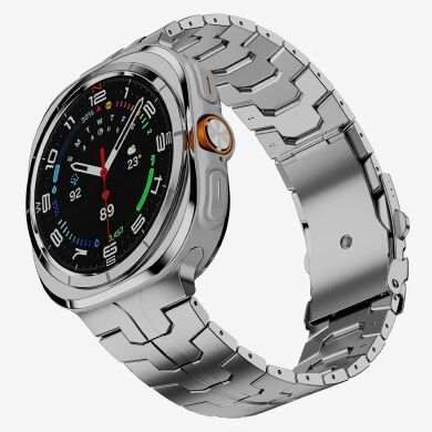 Ремешок Deexe Metal Strap для Samsung Galaxy Watch 8 (40/44mm) / 8 Classic - Silver