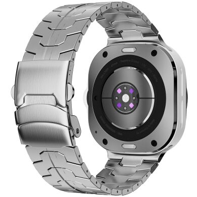 Ремешок Deexe Metal Strap для Samsung Galaxy Watch 8 (40/44mm) / 8 Classic - Silver