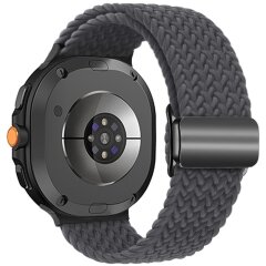 Ремешок Deexe Nylon Bracelet для Samsung Galaxy Watch 8 (40/44mm) / 8 Classic - Grey