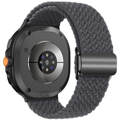 Ремешок Deexe Nylon Bracelet для Samsung Galaxy Watch 8 (40/44mm) / 8 Classic - Grey