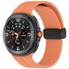 Ремінець Deexe Soft Line для Samsung Galaxy Watch 8 (40/44mm) / 8 Classic (43/47mm) / Ultra 2 - Orange