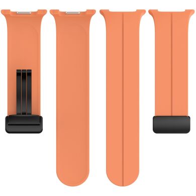 Ремінець Deexe Soft Line для Samsung Galaxy Watch 8 (40/44mm) / 8 Classic (43/47mm) / Ultra 2 - Orange
