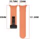 Ремінець Deexe Soft Line для Samsung Galaxy Watch 8 (40/44mm) / 8 Classic (43/47mm) / Ultra 2 - Orange