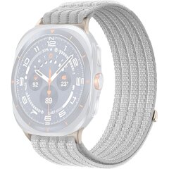 Ремешок Deexe Soft Weave для Samsung Galaxy Watch Ultra (47mm) / Ultra (2025) - Grey