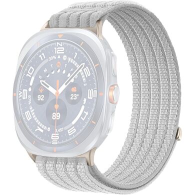 Ремешок Deexe Soft Weave для Samsung Galaxy Watch Ultra (47mm) / Ultra (2025) - Grey