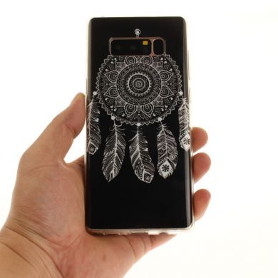 Силиконовый чехол Deexe Life Style для Samsung Galaxy Note 8 (N950) - Dream Catcher B