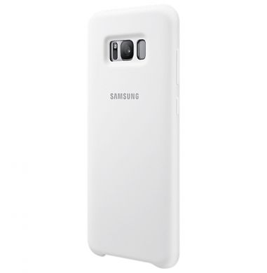 Силіконовий (TPU) чохол Silicone Cover для Samsung Galaxy S8 Plus (G955) EF-PG955TWEGRU - White