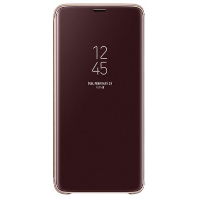 Чехол Clear View Standing Cover для Samsung Galaxy S9+ (G965) EF-ZG965CFEGRU - Gold
