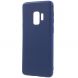 Силіконовий чохол Deexe Soft Case для Samsung Galaxy S9 (G960), Темно-синій