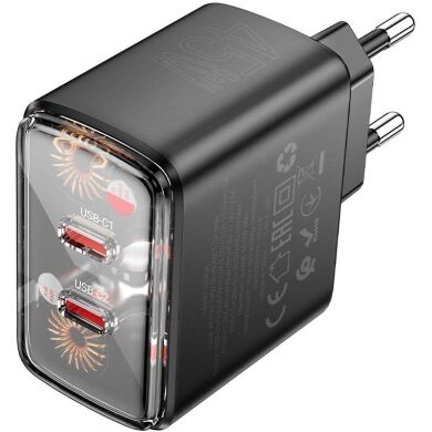 Сетевое зарядное устройство Hoco CS43A 45W (2C) - Black