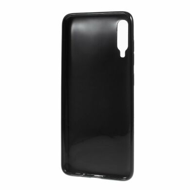 Силиконовый чехол Deexe 3D Diamond Texture для Samsung Galaxy A70 (A705) - Black