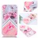Силіконовий чохол UniCase 3D Diamond Pattern для Samsung Galaxy J2 Core (J260), Pink Flower and Marble Pattern