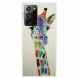 Силиконовый (TPU) чехол Deexe Life Style для Samsung Galaxy Note 20 Ultra (N985) - Giraffe. Фото 1 из 5