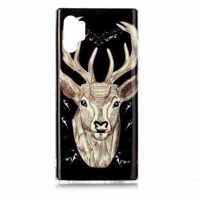 Силіконовий (TPU) чохол Deexe LumiCase для Samsung Galaxy Note 10+ (N975) - Elk Luminous TPU