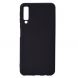 Силиконовый (TPU) чехол Deexe Matte Case для Samsung Galaxy A7 2018 (A750) - Black. Фото 2 из 6