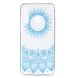 Силиконовый (TPU) чехол Deexe Pretty Glossy для Samsung Galaxy A20s (A207) - Blue Flower