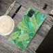 Силіконовий (TPU) чохол Deexe Pretty Glossy для Samsung Galaxy A71 (A715) - Green Leaf