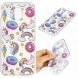 Силіконовий (TPU) чохол Deexe Pretty Glossy для Samsung Galaxy J6 2018 (J600), Doughnuts and Unicorns