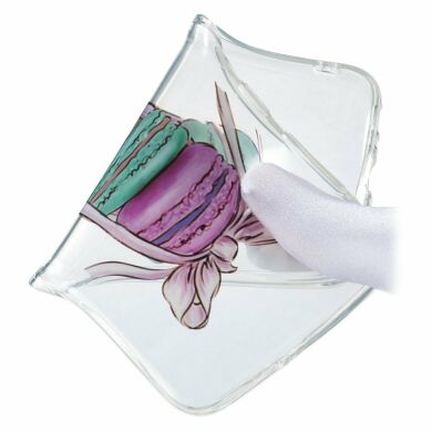 Силіконовий (TPU) чохол Deexe Pretty Glossy для Samsung Galaxy M10 (M105) - Macarons