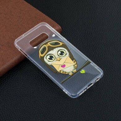 Силіконовий (TPU) чохол Deexe Pretty Glossy для Samsung Galaxy S10e (G970), Owl