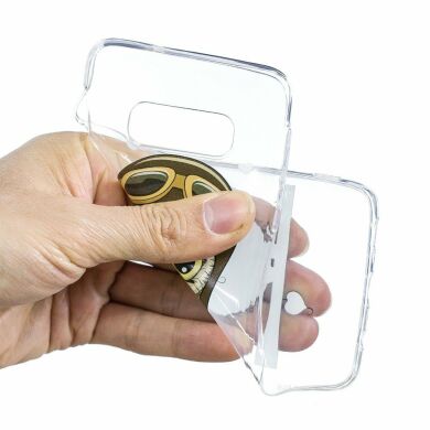 Силіконовий (TPU) чохол Deexe Pretty Glossy для Samsung Galaxy S10e (G970), Owl