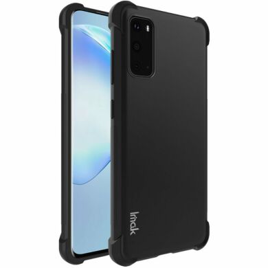 Силіконовий (TPU) чохол IMAK Airbag Case для Samsung Galaxy S20 (G980) - Metal Black