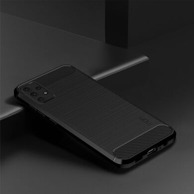 Силіконовий (TPU) чохол MOFI Carbon Fiber для Samsung Galaxy A32 (А325) - Black