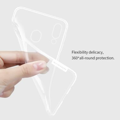 Силіконовий (TPU) чохол NILLKIN Nature для Samsung Galaxy M20 (M205) - Transparent