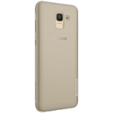 Силиконовый (TPU) чехол NILLKIN Nature TPU для Samsung Galaxy J6 2018 (J600) - Grey