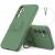 Силіконовий (TPU) чохол з кільцем Deexe Color Shell для Samsung Galaxy S26 FE - Green