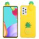 Силиконовый (TPU) чехол UniCase 3D Cartoon Pattern для Samsung Galaxy A52 (A525) / A52s (A528) - Pineapple. Фото 1 из 5