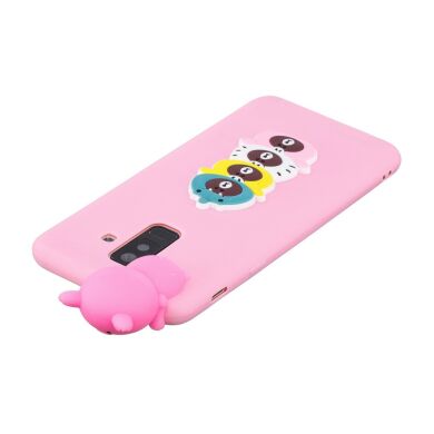 Силіконовий (TPU) чохол UniCase 3D Cartoon Pattern для Samsung Galaxy A6+ 2018 (A605), Cute Rilakkumas