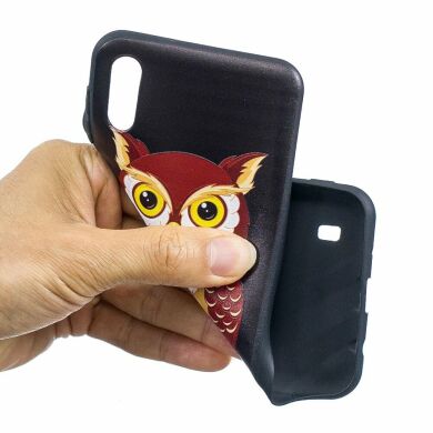 Силіконовий (TPU) чохол UniCase Color Style для Samsung Galaxy M10 - Brown Owl