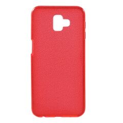 Силіконовий (TPU) чохол UniCase Glitter Cover для Samsung Galaxy J6+ (J610) - Red