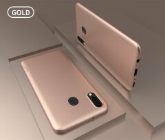 Силиконовый (TPU) чехол X-LEVEL Matte для Samsung Galaxy M20 (M205) - Gold