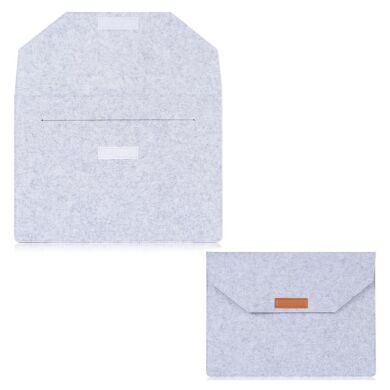 Універсальний чохол Deexe Carrying Bag для ноутбука діагоналлю 14-15 дюймів - Light Grey