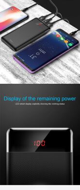 Внешний аккумулятор Baseus Mini Cu Digital Display (10000mAh) PPALL-AKU01 - Black