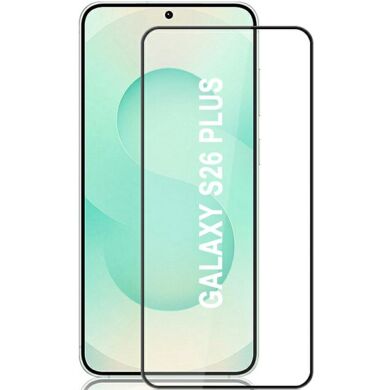Захисне скло AMORUS Full Glue Tempered Glass для Samsung Galaxy S26 Plus - Black